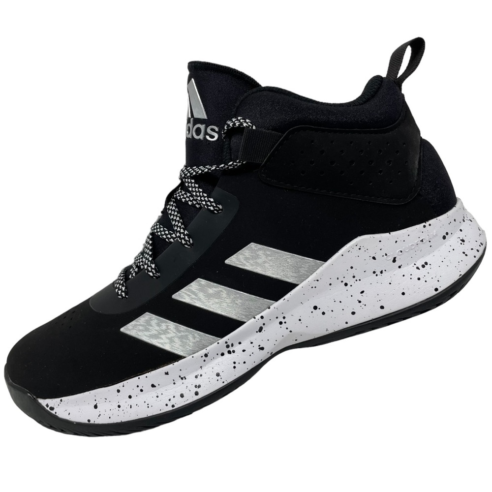 Adidas Ortholite Women MidTop Cloudfoam Size 5Glossy 3 stripe Shoes